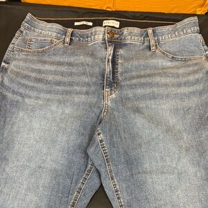 Ava & Viv Light Blue Denim Pants plus size comfortable jeans size 22 like new